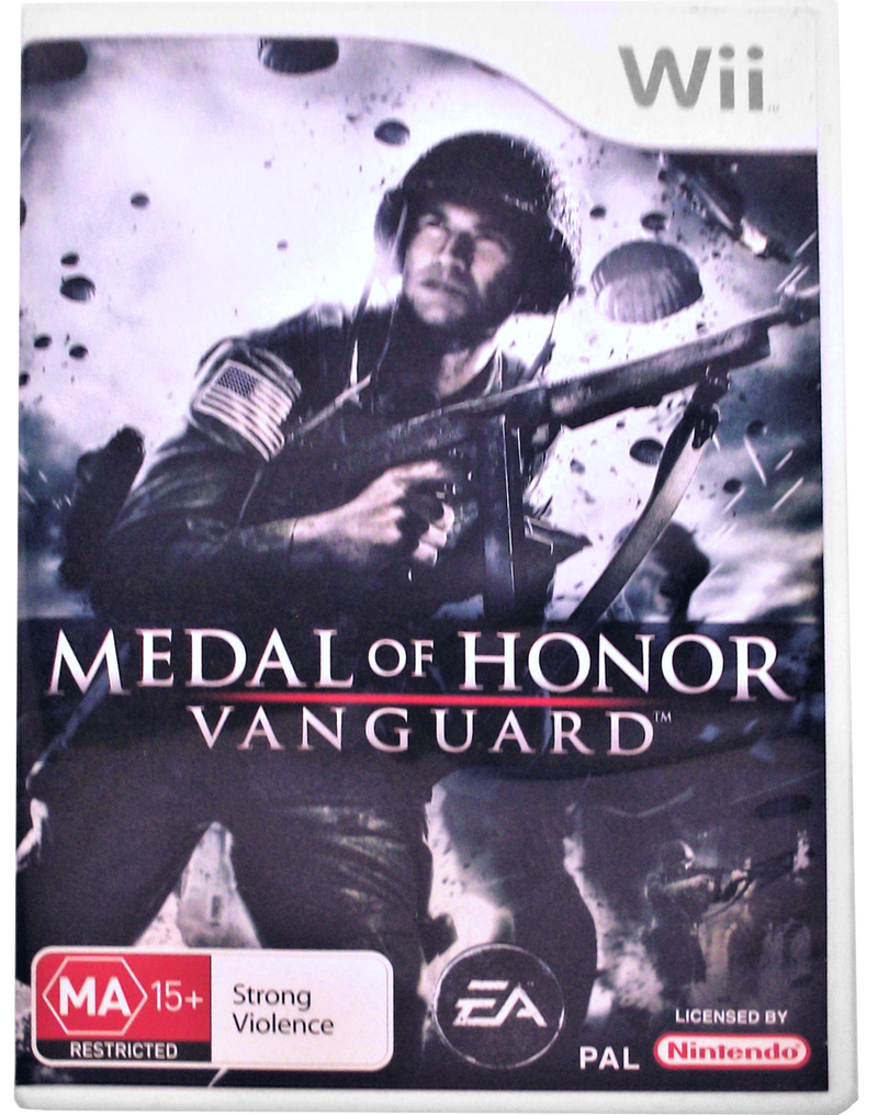Medal Of Honour Vanguard Nintendo Wii PAL *Complete* Wii U Compatible (Pre-Owned)