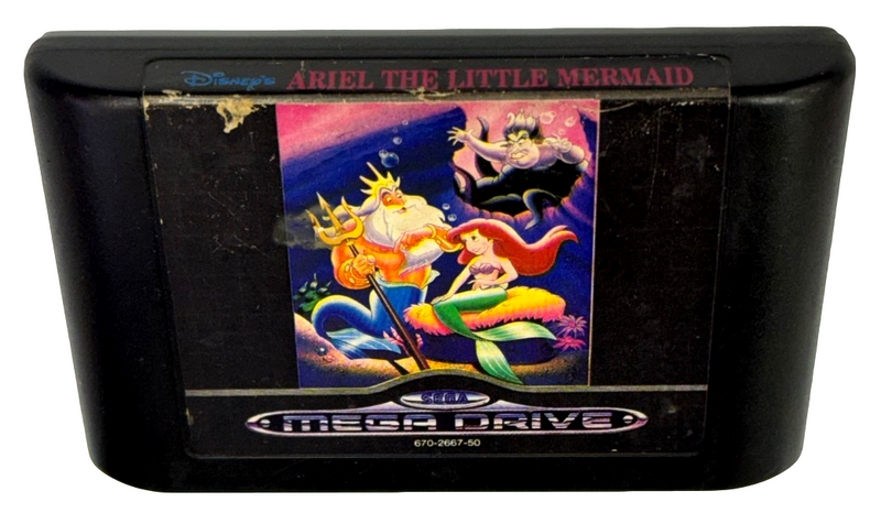 Ariel The Little Mermaid Sega Mega Drive *Cartridge Only* (Preowned)