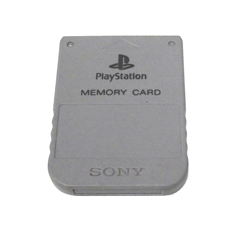 Genuine Sony PS1 Memory Card PlayStation 1 1mb SCPH 1020 Dropdown Selection (Preowned)