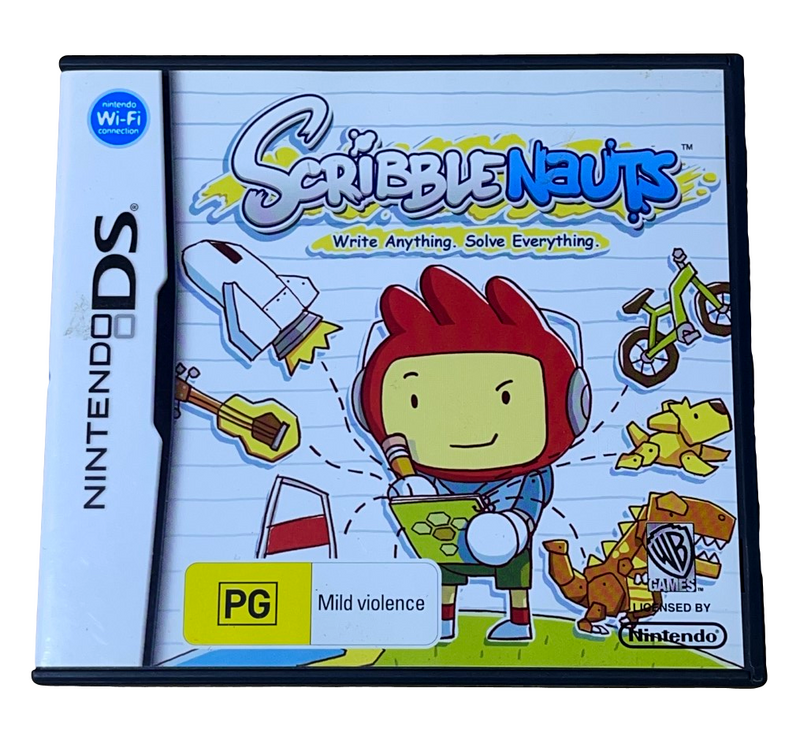 ScribbleNauts Nintendo DS 3DS Game *No Manual* (Preowned)