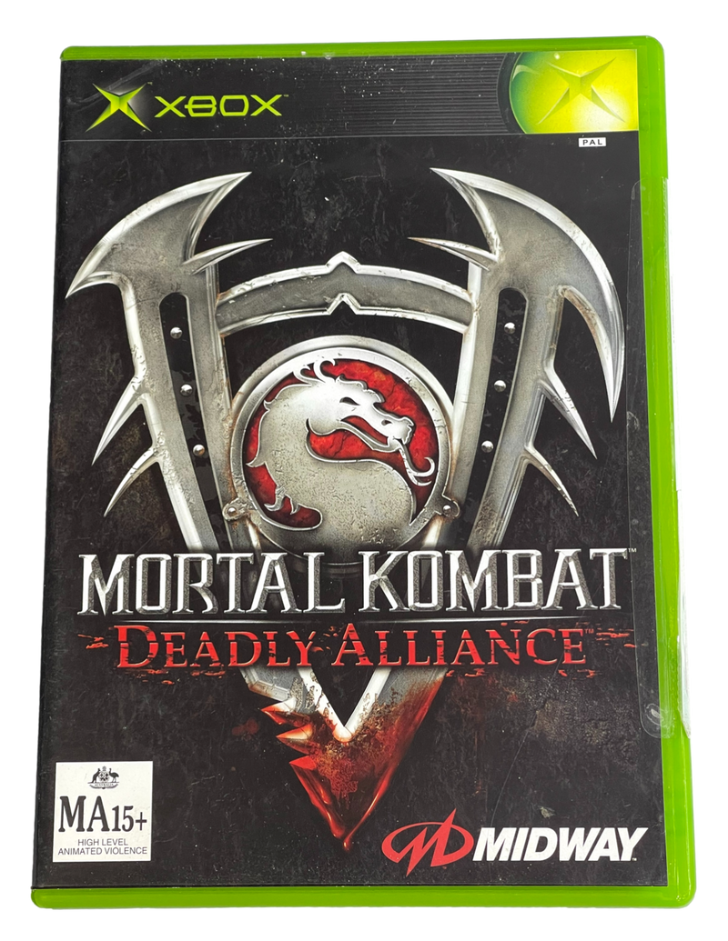 Mortal Kombat Deadly Alliance Xbox Original PAL *No Manual* (Pre-Owned)