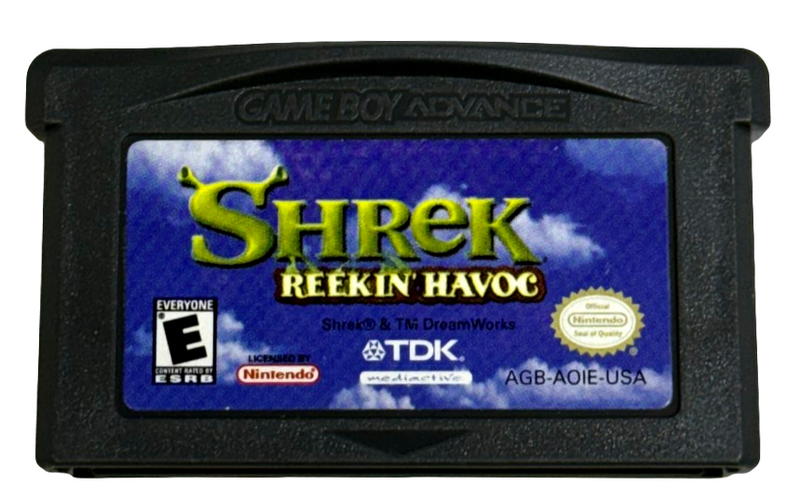 Shrek Reekin Havoc Nintendo GBA (Cartridge only) (Preowned)