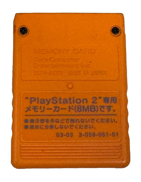 Taiko No Tatsujin Magic Gate Sony PS2 Memory Card PlayStation 2 8MB (Preowned)