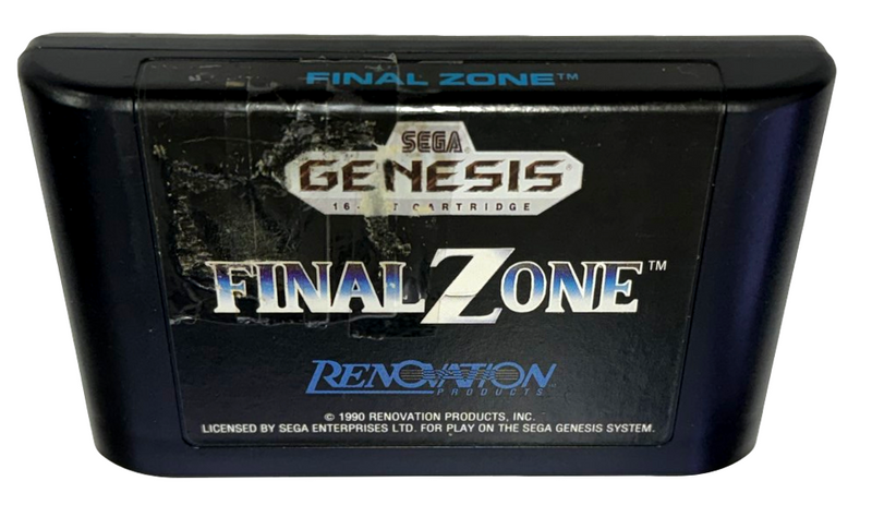 Final Zone Sega Mega Drive *Cartridge Only* (Genesis) (Preowned)