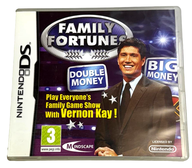 Family Fortune Nintendo DS 2DS 3DS Game *Complete* (Preowned)