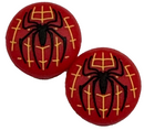 Thumb Grips x 2 For PS4 PS5 XBOXONE Xbox Series Toggle Cover Cap Spiderman Web0