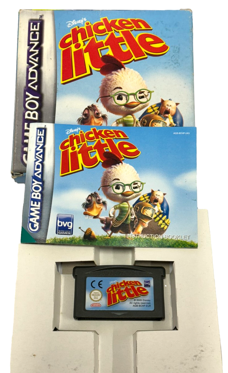 Chicken Little Nintendo Gameboy Advance GBA *Complete* Boxed