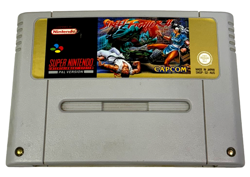 Street Fighter II Super Nintendo SNES PAL