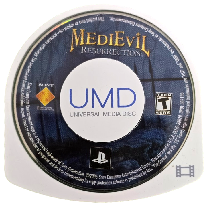 Medievil Resurrection Sony PSP Game Disc Only (Preowned)