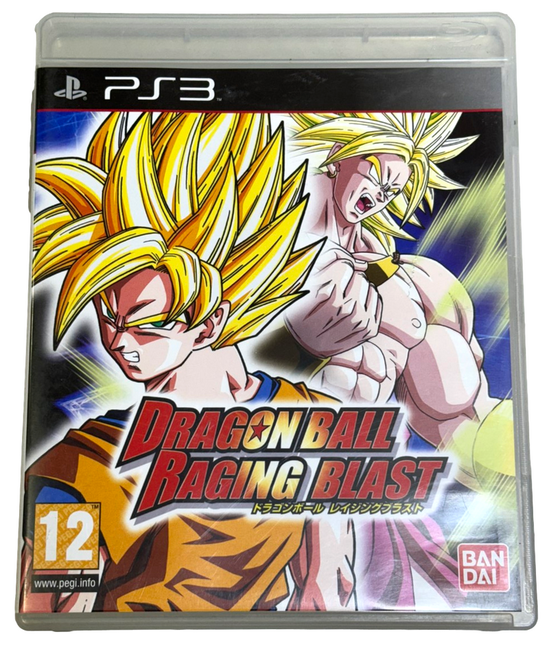 Dragon Ball Z Raging Blast Sony PS3 (Preowned)