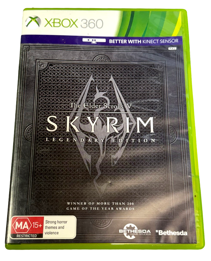 Skyrim The Elder Scrolls V Legendary Edition XBOX 360 PAL XBOX360 (Preowned)