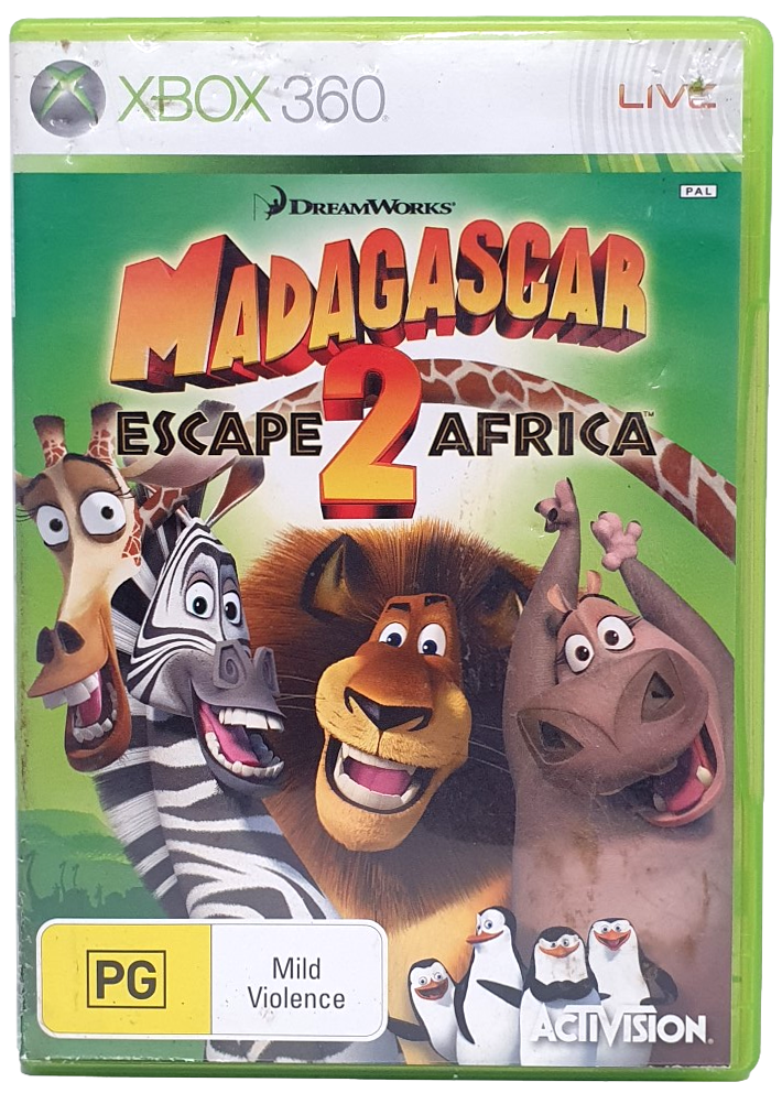 Madagascar Escape 2 Africa XBOX 360 PAL XBOX360 (Preowned)