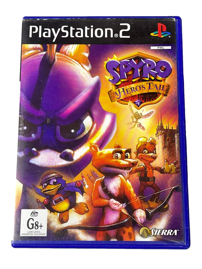 Spyro A Hero's Tail PS2 PAL *Complete* (Preowned)