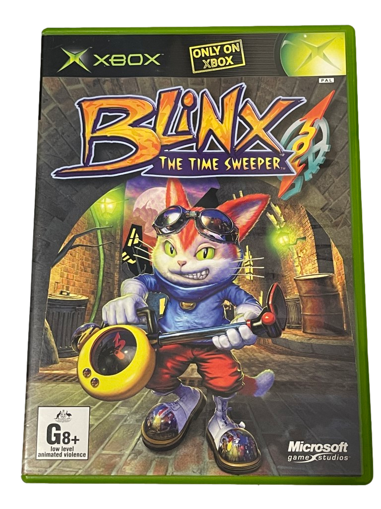 Blinx The Time Sweeper XBOX PAL *Complete* (Preowned)