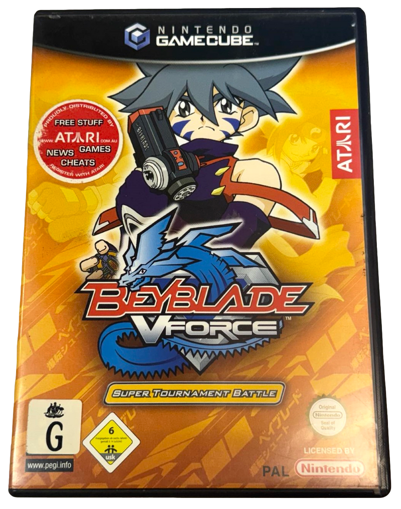 Beyblade V Force Nintendo Gamecube PAL *Complete* (Preowned)