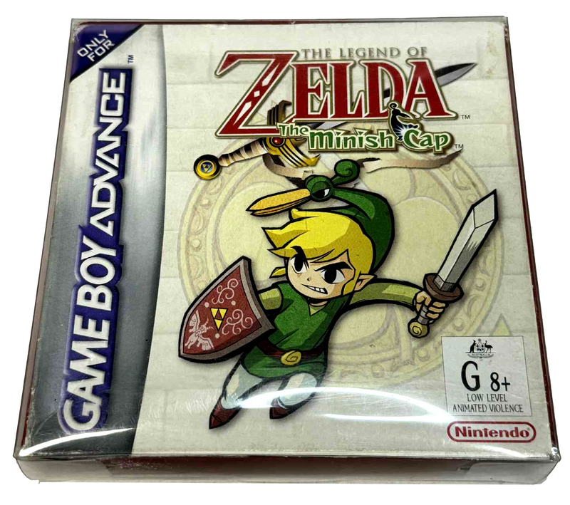 The Legend Of Zelda The Minish Cap Nintendo Gameboy Advance *No Manual* Boxed1