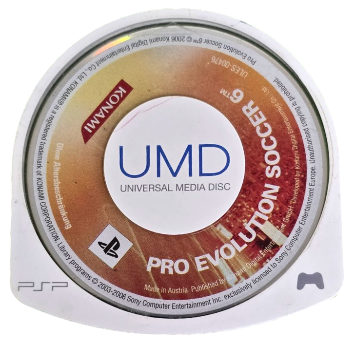 Pro Evolution Soccer 6 PSP Game Disc Only (Preowned)