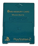 1 x Fujiwork Magic Gate PS2 Memory Card PlayStation 2 8MB (Preowned)