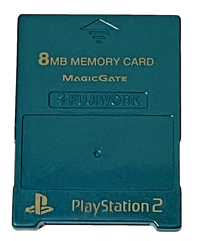 1 x Fujiwork Magic Gate PS2 Memory Card PlayStation 2 8MB (Preowned)