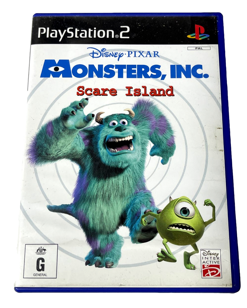 Monsters Inc Scare Island PS2 PAL *No Manual* (Preowned)