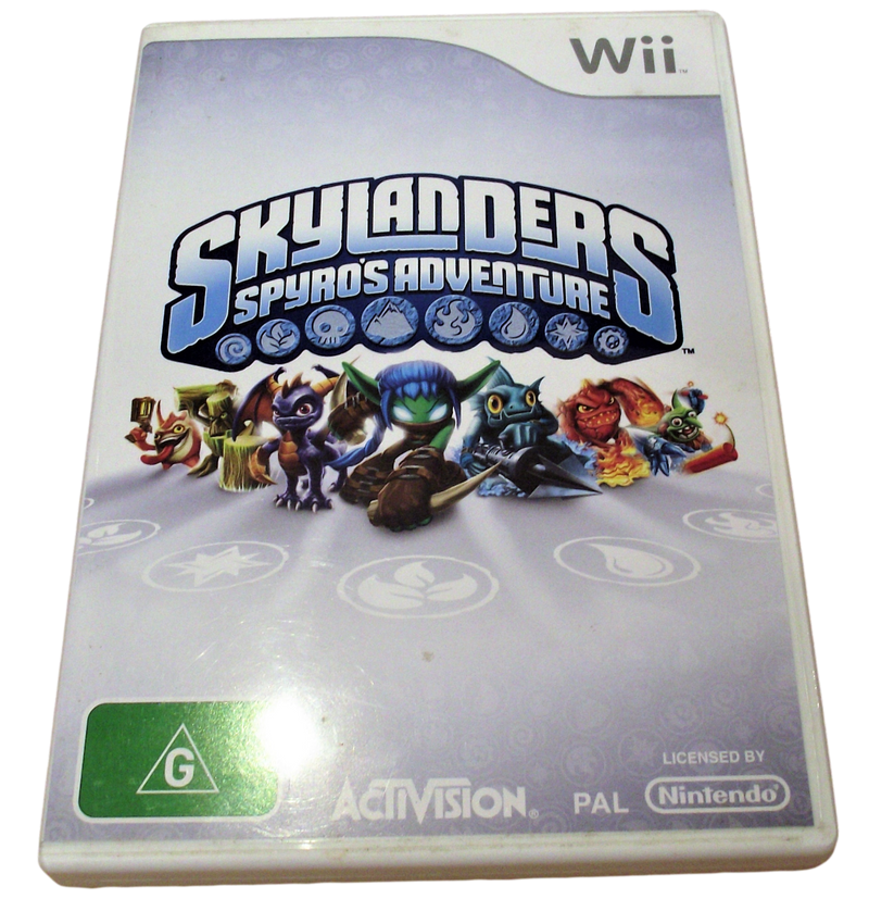Skylanders Spyro's Adventures Nintendo Wii PAL *Complete* Wii U Compatible (Pre-Owned)