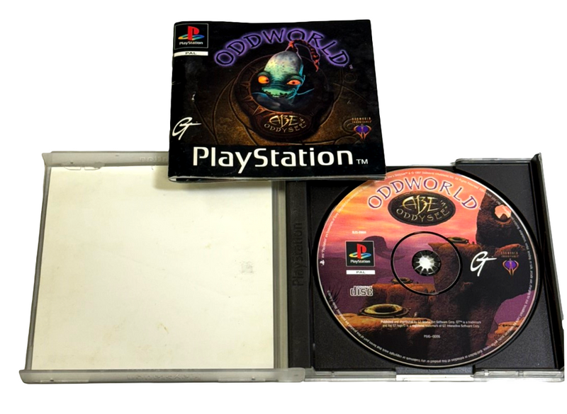 Oddworld Abe's Oddysee PS1 PS2 PS3 PAL *Complete* (Preowned)