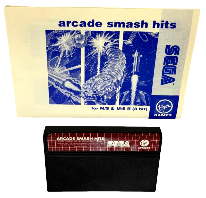 Arcade Smash Hits Sega Master System *Complete* (Preowned)