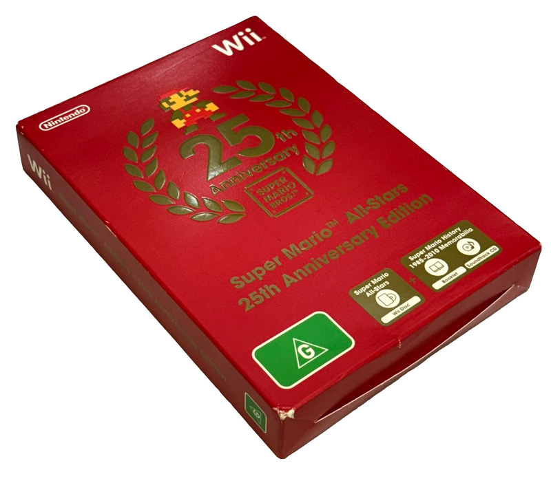 Super Mario All Stars 25th Anniversary Edition Nintendo Wii PAL Wii U Compatible (Preowned)