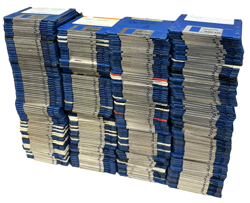 20 X Mixed DD 3.5 Floppy Amiga Double Density - Untested3