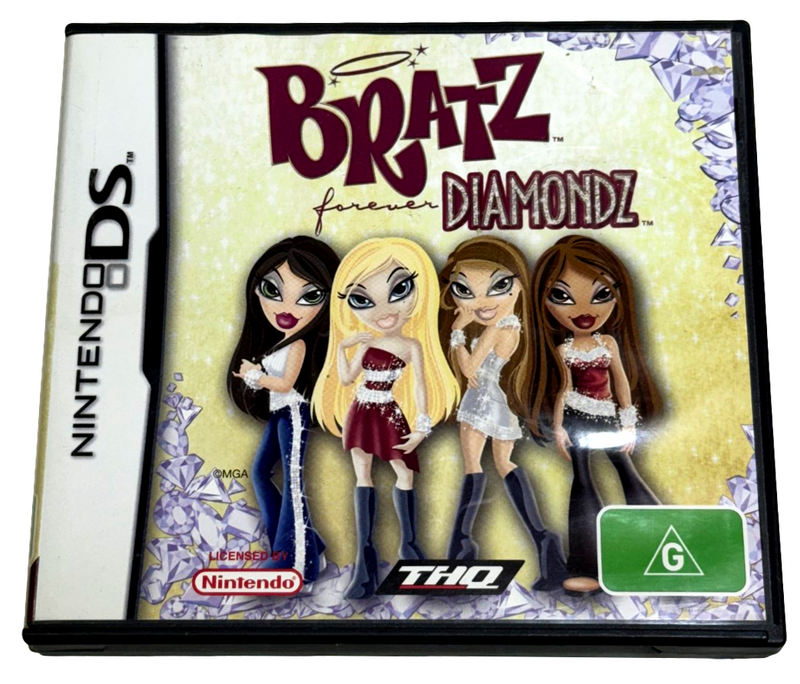 Bratz Forever Diamondz Nintendo DS 2DS 3DS Game *Complete* (Preowned)