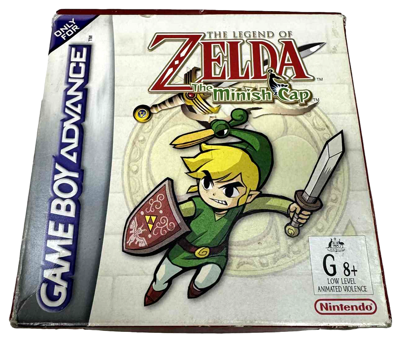 The Legend Of Zelda The Minish Cap Nintendo Gameboy Advance *No Manual* Boxed0