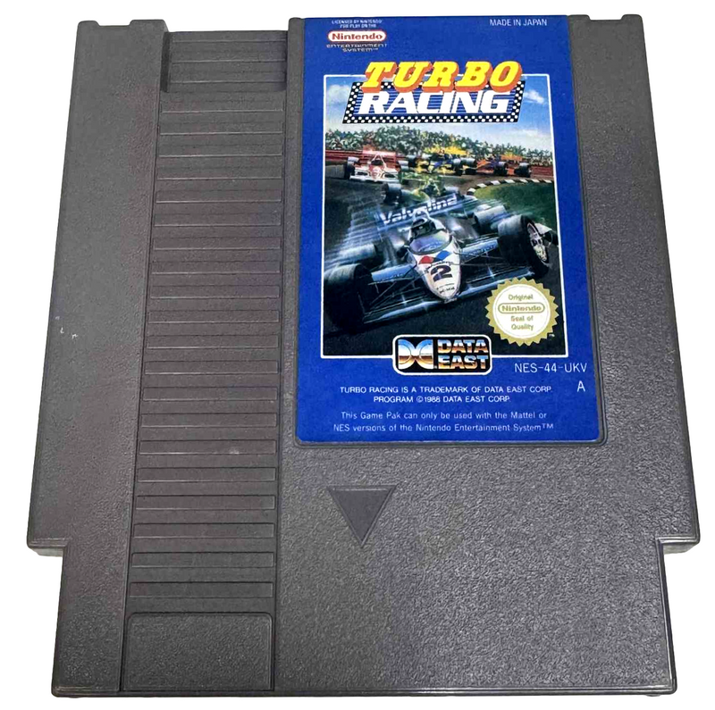 Turbo Racing Nintendo NES PAL *Cartridge* New Save Battery0