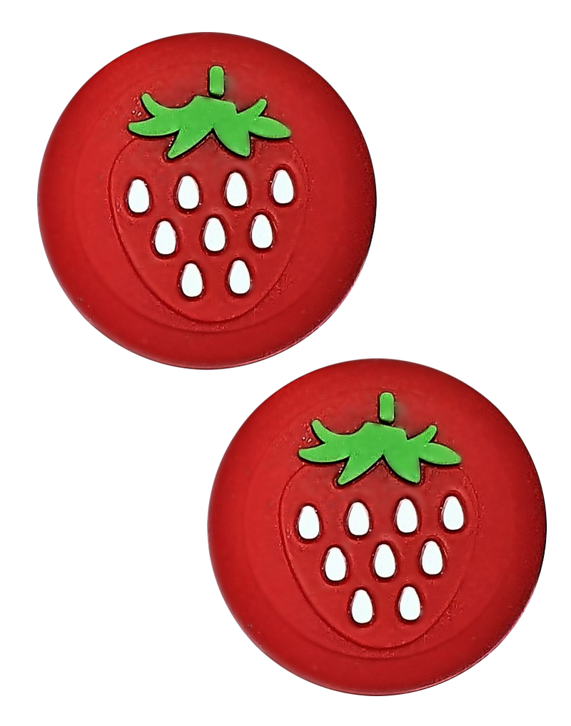 Thumb Grips x 2 For Switch Switch Lite & N64 Controller Cover Caps - Fruits