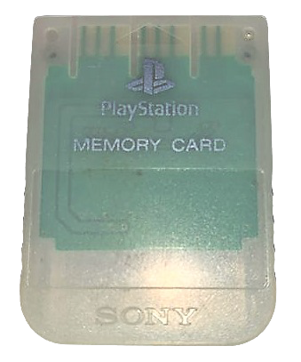 Genuine Sony PS1 Memory Card PlayStation 1 1mb SCPH 1020 Dropdown Selection (Preowned)