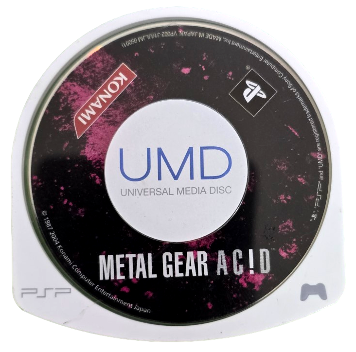 Metal Gear Ac!d Sony PSP Game Disc Only (Preowned)