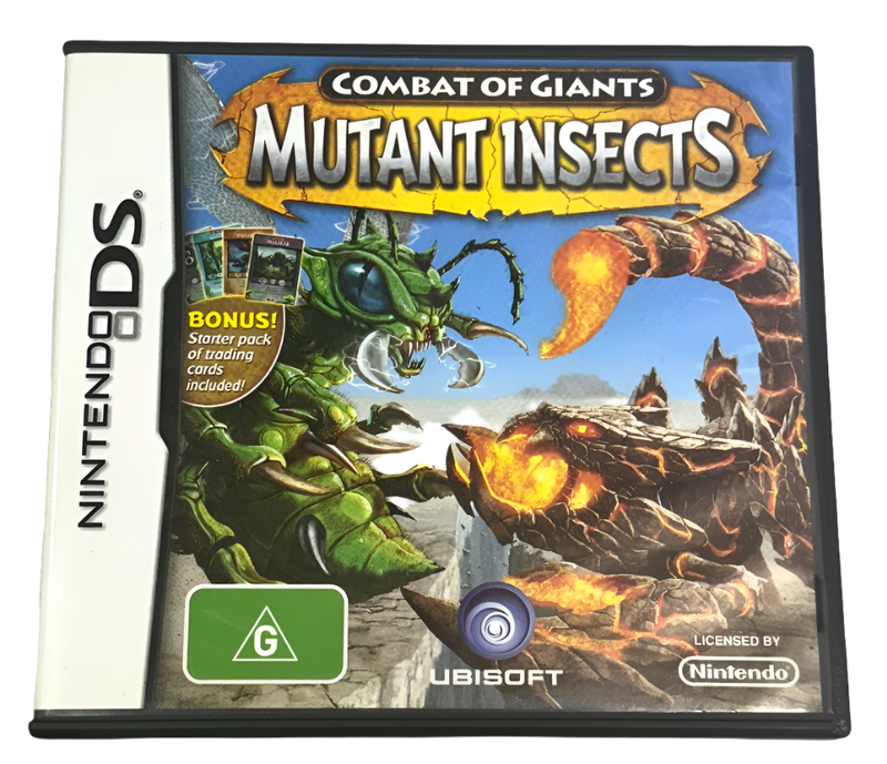 Mutant Insects Combat of Giants Nintendo DS 2DS 3DS Game *Complete (Preowned)