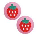 Thumb Grips x 2 For Switch Switch Lite & N64 Controller Cover Caps - Fruits