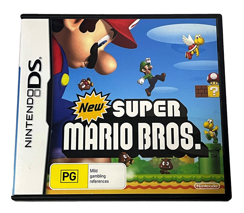 New Super Mario Bros Nintendo DS 3DS Game *No Manual* (Preowned)