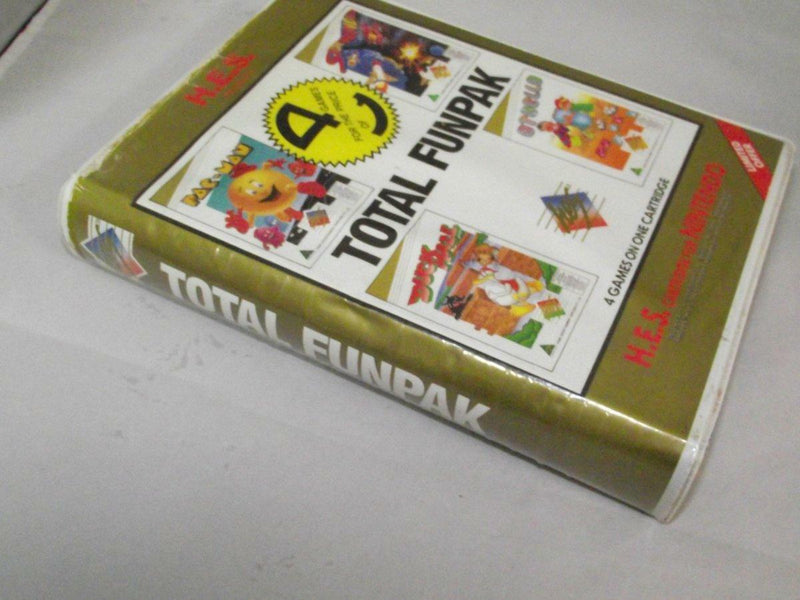 Total Funpak 4 in 1 Nintendo HES NES Boxed PAL *Complete* Piggy Back