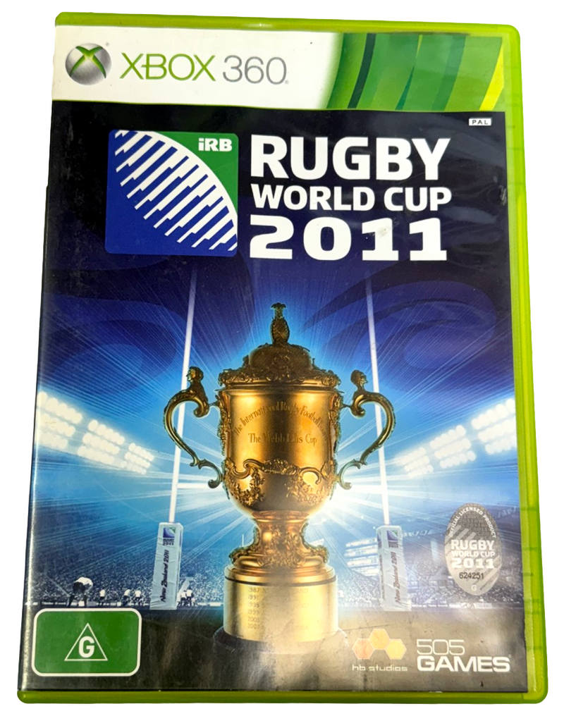 IRB Rugby World Cup 2011 XBOX 360 PAL XBOX360 (Preowned)