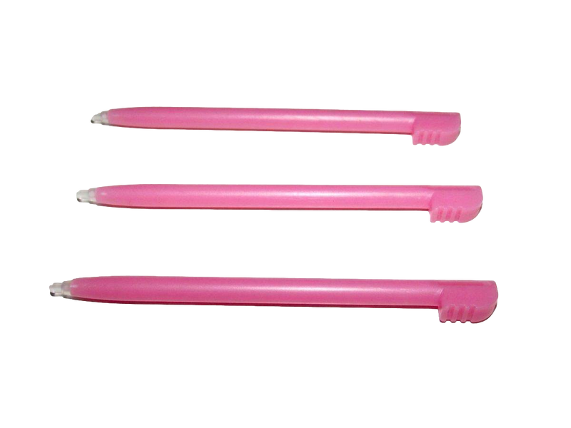 3 x Pink Touch Screen Stylus Nintendo DS  / DS Lite