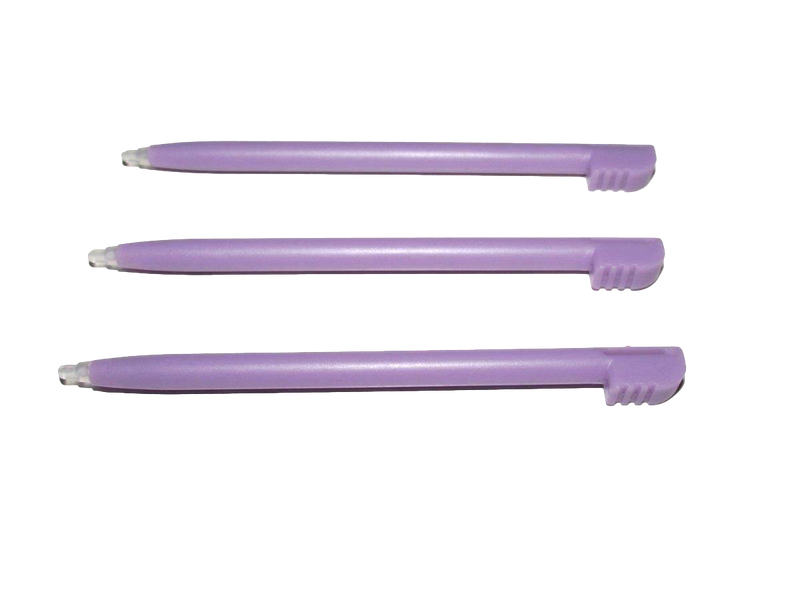 3 x Purple Touch Screen Stylus Nintendo DS / DS Lite