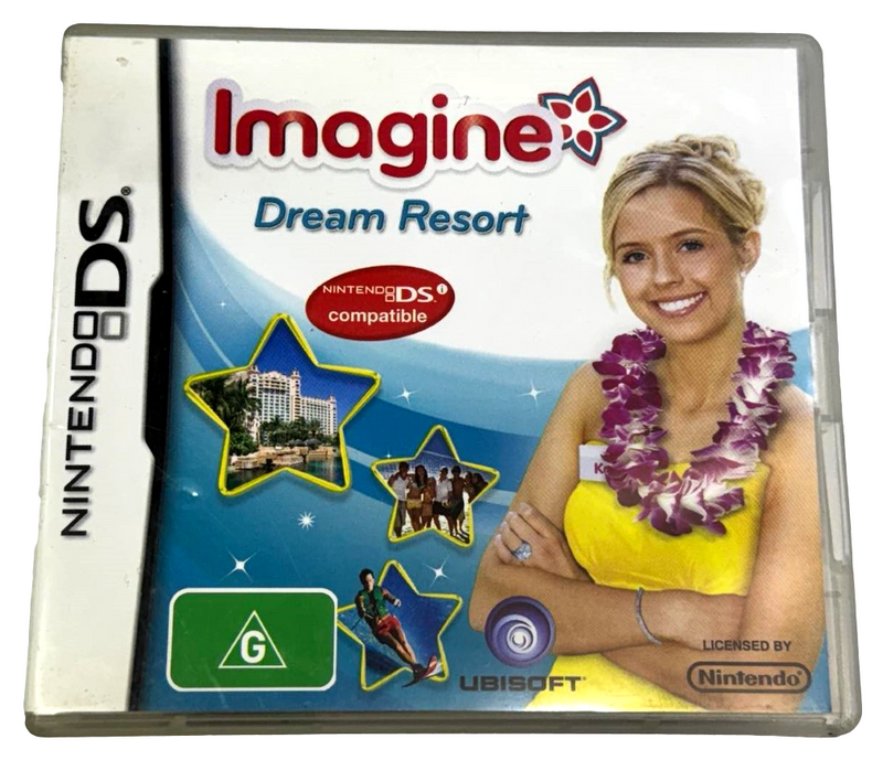 Imagine: Dream Resort Nintendo DS 2DS 3DS Game *Complete* (Preowned)