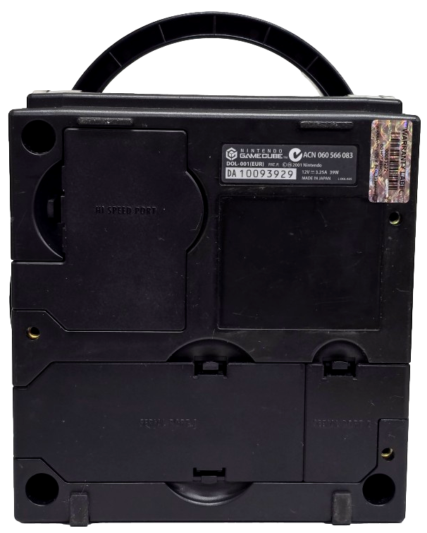 Black Nintendo GameCube Console + Controller, Memory and Cables5