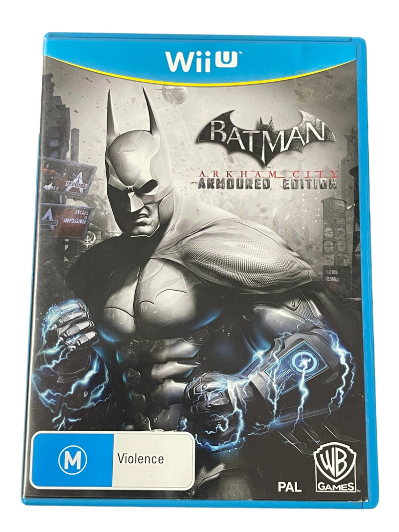 Batman Arkham City Armoured Edition  Nintendo Wii U PAL (Preowned)