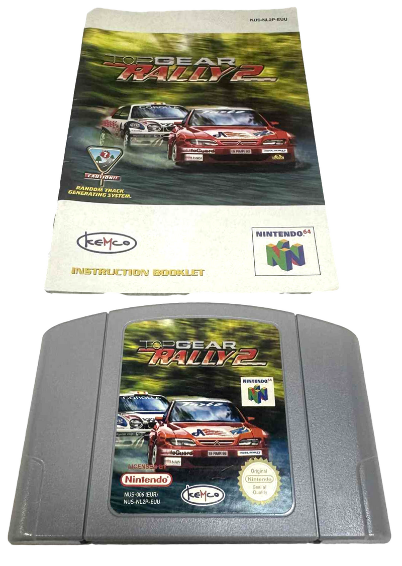 Top Gear Rally 2 Nintendo 64 N64 PAL With Manual0