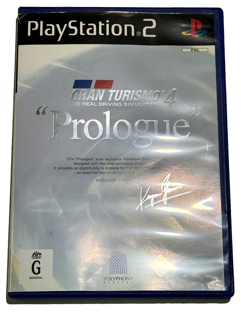 Gran Turismo 4 Prologue PS2 PAL *No Manual* (Preowned)