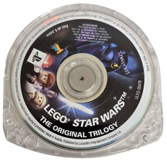 LEGO Star Wars The Original Trilogy Sony PSP Game Disc Only (Preowned)