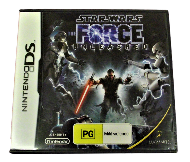 Star Wars The Force Unleashed DS DS 2DS 3DS Game *Complete* (Preowned)