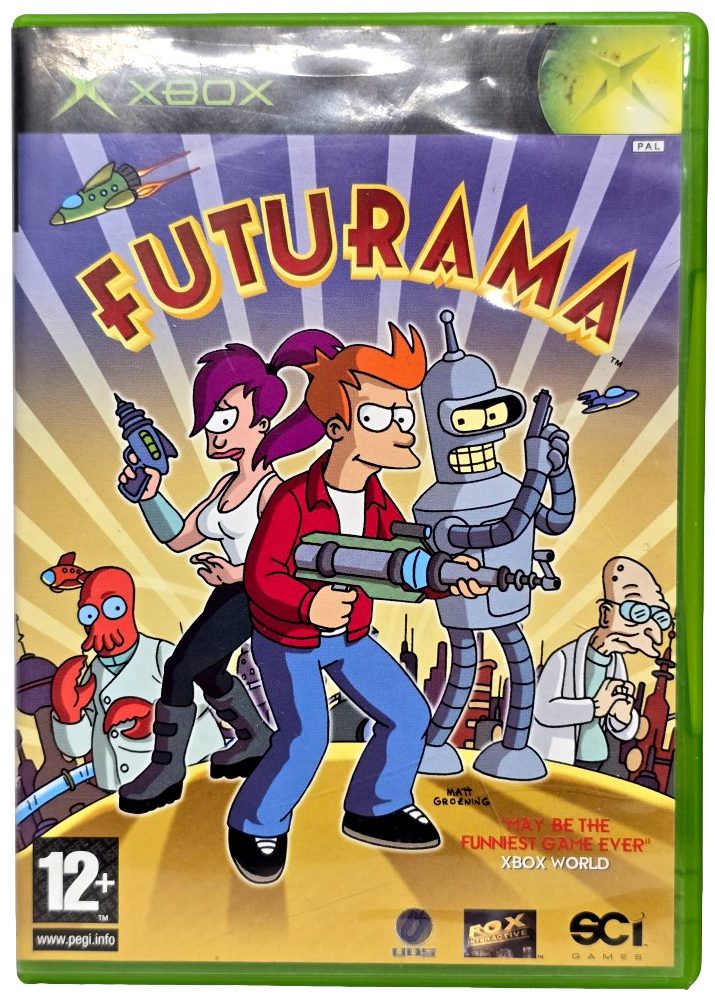 Futurama XBOX Original PAL *Complete* (Preowned)